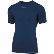 T-shirt Korte Mouw Errea Maglia Termica David Mc Ad Blu