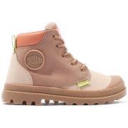 Laarzen Palladium Pampa HI Cuff Kids Boots - Beige Tan/Nude Brown