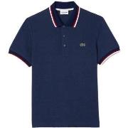 T-shirt Lacoste Regular Fit Stretch Mini Piqué Polo Shirt Blue Chine