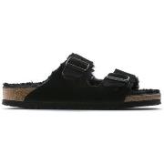 Sandalen Birkenstock Arizona Shearling Narrow - Black