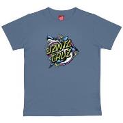 T-shirt Santa Cruz Youth shark dot front