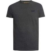 T-shirt Korte Mouw Superdry Essentieel EMB-T-shirt met logo