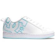 Sneakers DC Shoes Court graffik 300678 WHITE/WHITE/BLUE (XWWB)