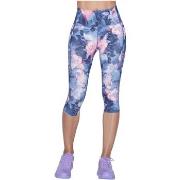 Legging Skechers Go Walk High Waisted Summer Rose Capri Leggins