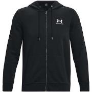 Fleece Jack Under Armour Felpa Essential Fleece Fz Hood Nero