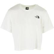 T-shirt Korte Mouw The North Face W Simple Dome Cropped Slim Tee