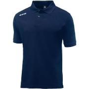 T-shirt Errea Polo Team Colour 2012 Ad Mc Blu