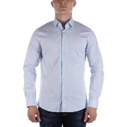 Overhemd Lange Mouw Calvin Klein Jeans Camicia Poplin Stretch Slim Azz...