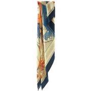 Sjaal V 1969 Carré de soie Grand Mystic Flowers Multi-couleurs