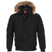 Parka Jas Peak Mountain Parka de ski vraie fourrure homme CALOZ