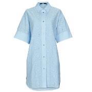 Korte Jurk Karl Lagerfeld BRODERIE ANGLAISE SHIRTDRESS