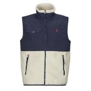 Fleece Jack Polo Ralph Lauren POLAIRE SHERPA ZIPPEE SANS MANCHE