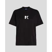 T-shirt Karl Lagerfeld A1W17031 REG SS LOGO TEE