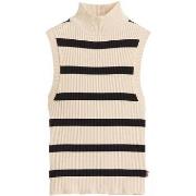 Trui Levis Tulip Mockneck Tank Redwood Stripe