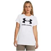 T-shirt Korte Mouw Under Armour Logo Rival D'Ua