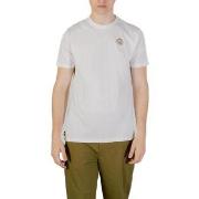 Polo Shirt Lange Mouw Aquascutum ACTIVE CIRCLE PATCH T-SHIRT AA_B004_T...