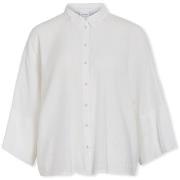 Blouse Vila Aspyn 3/4 Loose Shirt - Cloud Dancer