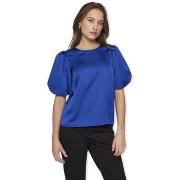 Blouse Vila Noos Top Ellette - Mazarine Blue