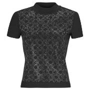 T-shirt Korte Mouw Guess MOCK NECJK ALL OVER LOGO