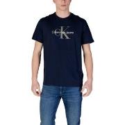 Polo Shirt Lange Mouw Calvin Klein Jeans SS HERO MONOGRAM TEE 00040EM2...