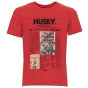 T-shirt Korte Mouw Husky hs23beutc35co196-tyler-c390-f46 red