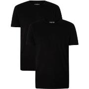 T-shirt Korte Mouw Edwin Set van 2 jersey T-shirts