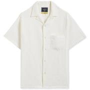 Overhemd Lange Mouw Portuguese Flannel Mondego Shirt - White