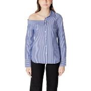 Overhemd Only Onlmaia Ls Asymmestrisk Shirt Wvn 15345955