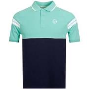 T-shirt Sergio Tacchini Cambio Polo Shirt Pool Blue/Maritime Blue/Whit...