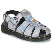 Sandalen Dr. Martens Caarys J Silver Lazer Reflective Metallic