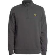 Sweater Lyle &amp; Scott Loopback sweatshirt met kwartrits