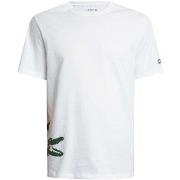 Pyjama's / nachthemden Lacoste T-shirt met grafische lounge