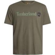 T-shirt Korte Mouw Timberland Lineair logo-T-shirt