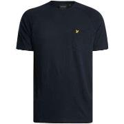 T-shirt Korte Mouw Lyle &amp; Scott Raglan T-shirt van linnenmix