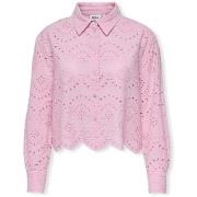 Blouse Only Noos Valais Shirt - Pink Lady