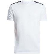 T-shirt Emporio Armani Lounge Woven Tape Logo T-Shirt White