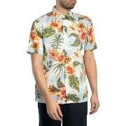 Overhemd Korte Mouw Superdry Hawaiiaans print shirt met korte mouwen