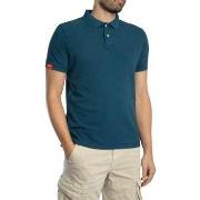 Polo Shirt Korte Mouw Superdry Vint Destroy-poloshirt