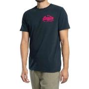 T-shirt Korte Mouw Superdry Geborduurd ontspannen T-shirt