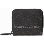 Portemonnee Karl Lagerfeld IKON MONO CC MD BFLD WLLT