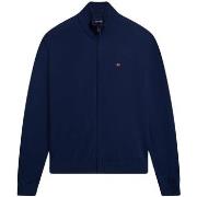 Sweater Napapijri Pull zippé en maille Decatur