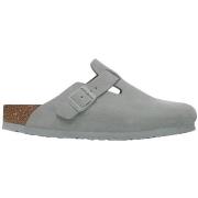 Sandalen BIRKENSTOCK Boston Suede Leather Narrow - Pure Sage