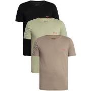 Pyjama's / nachthemden BOSS 3-pack Lounge Crew T-shirts