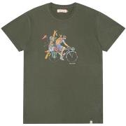T-shirt Rvlt Revolution Regular T-Shirt 1333 CYC - Army
