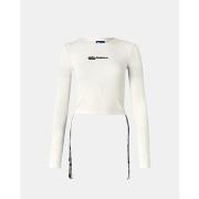 T-Shirt Lange Mouw Karl Lagerfeld A1W17037 LS RIBBED