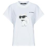 T-shirt Korte Mouw Karl Lagerfeld IKON AQUARELLE C LOOSE T-SHIRT