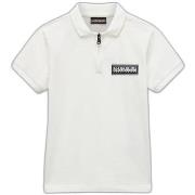 Polo Shirt Korte Mouw Napapijri Polo enfant Chamois