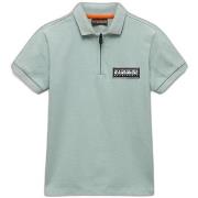 Polo Shirt Korte Mouw Napapijri Polo enfant Chamois