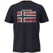 T-shirt Korte Mouw Napapijri T-shirt Lari