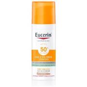 Zonverzorging Eucerin Getinte Zonnebrand Gel-Crème Oil Control Dry Tou...